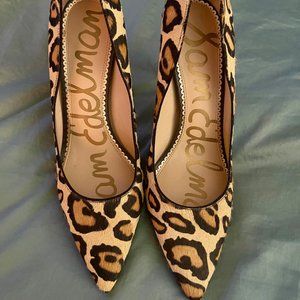 Sam Edelman Women's Classic Hazel Pump - Leopard Size 10